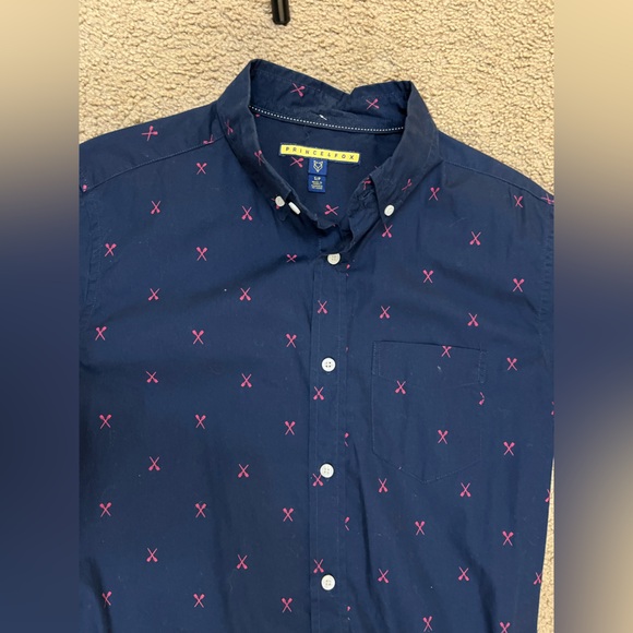 Prince and Fox Men’s Nautical Button Down Shirt. Small - Picture 2 of 9